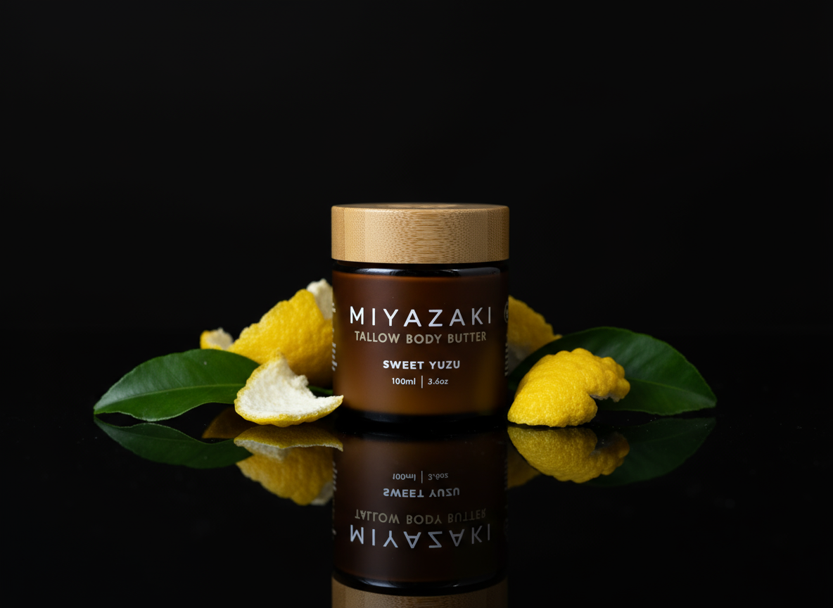 Tallow Body Butter + Vitamin C and Collagen Support with Organic Yuzu