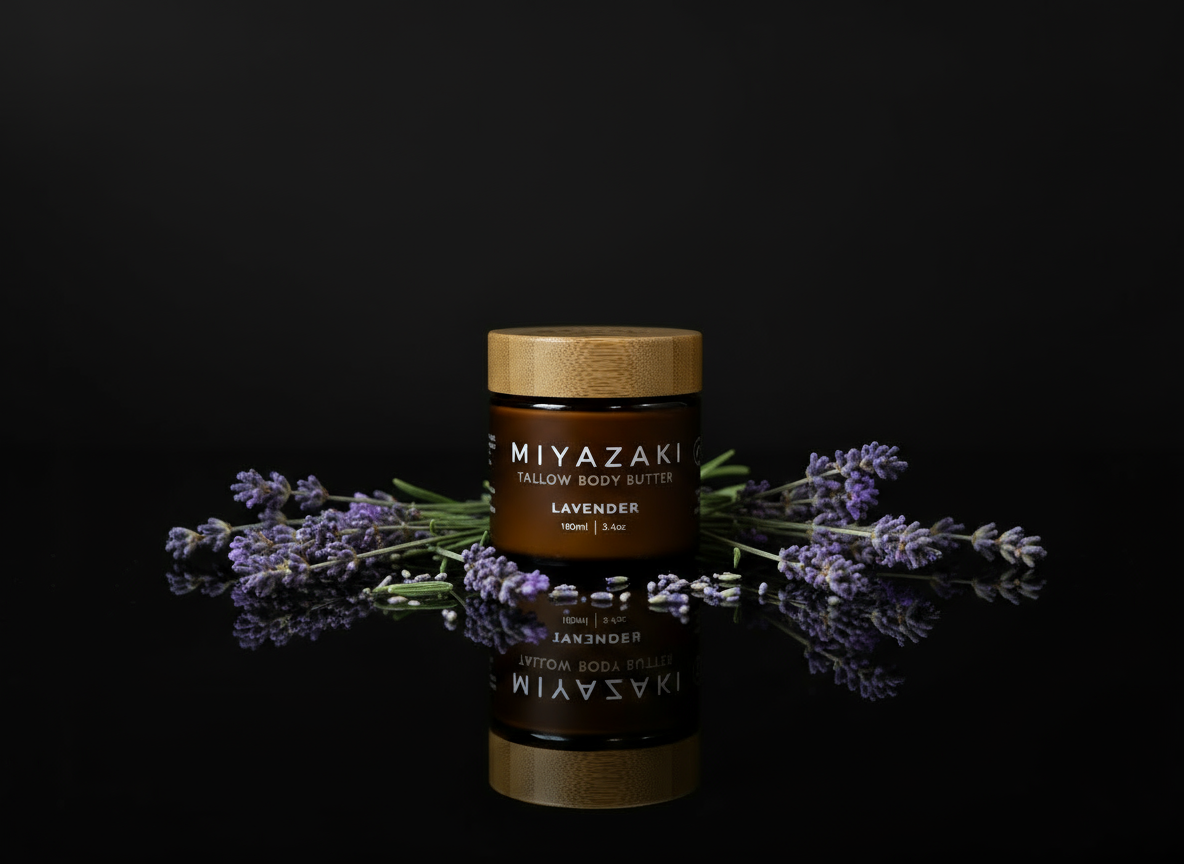 Tallow Body Butter + Skin Repair Formula with Organic Lavender