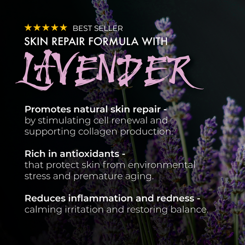 Lavender Tallow Body Butter - Skin Repairing Formula